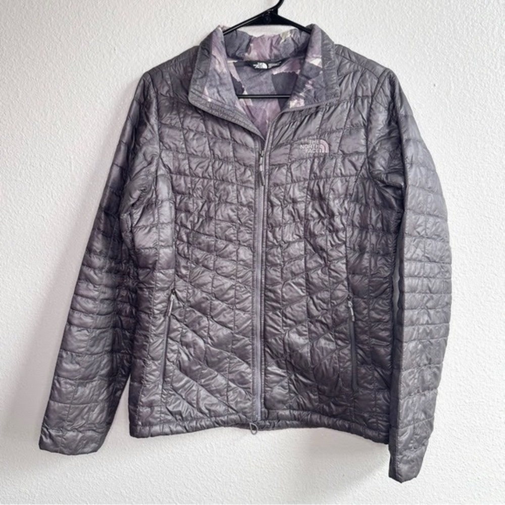 The North Face Women's ThermoBall Full Zip Jacket Rabbit Grey Women’s Size Small